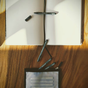 reusable sandwich zippered food storage bag great for pens, pencils, organization