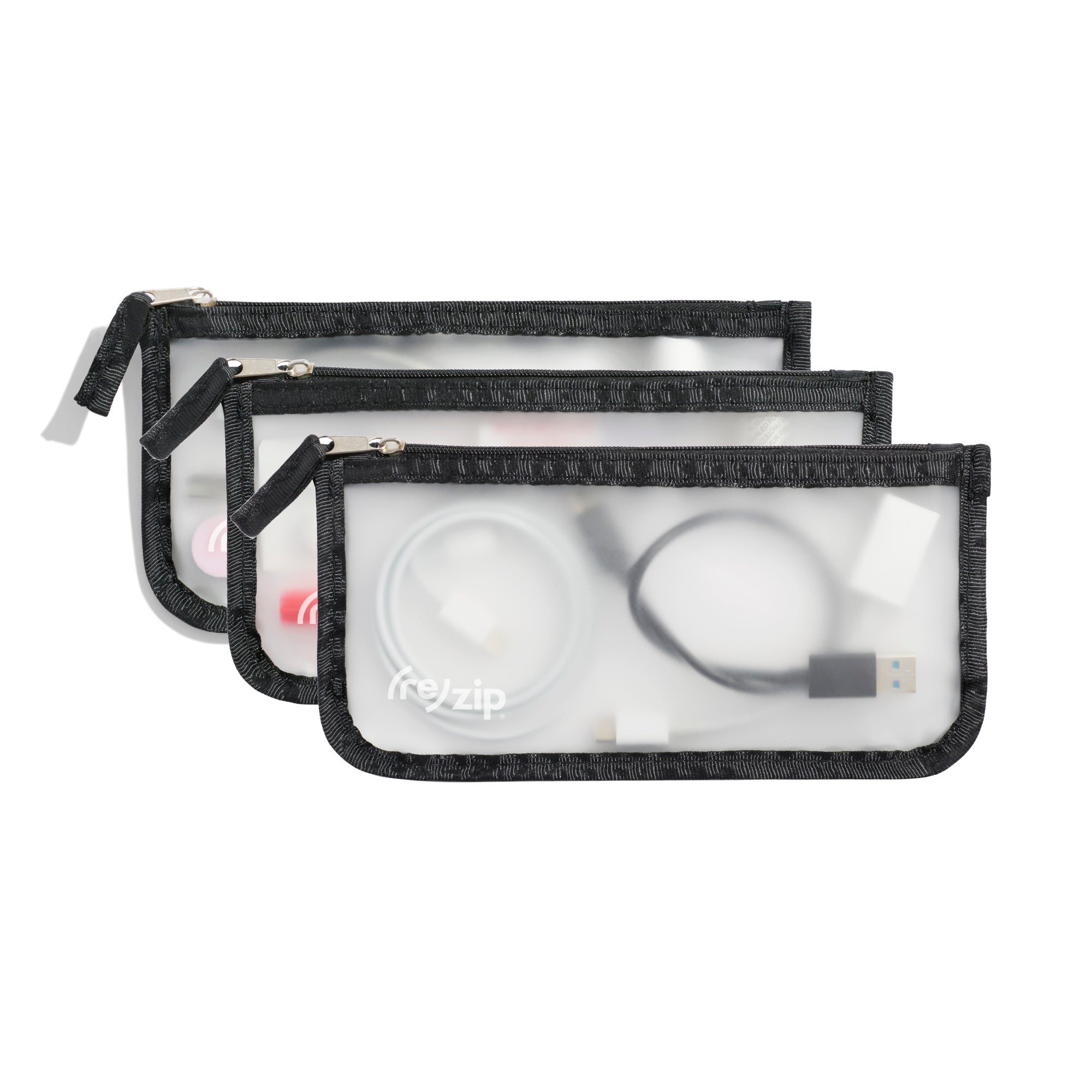 Reusable Zippered Storage Bag LG