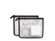 zippered bags for storing and organizing cords, power adapters, tech accessories for travel, school, office and at home