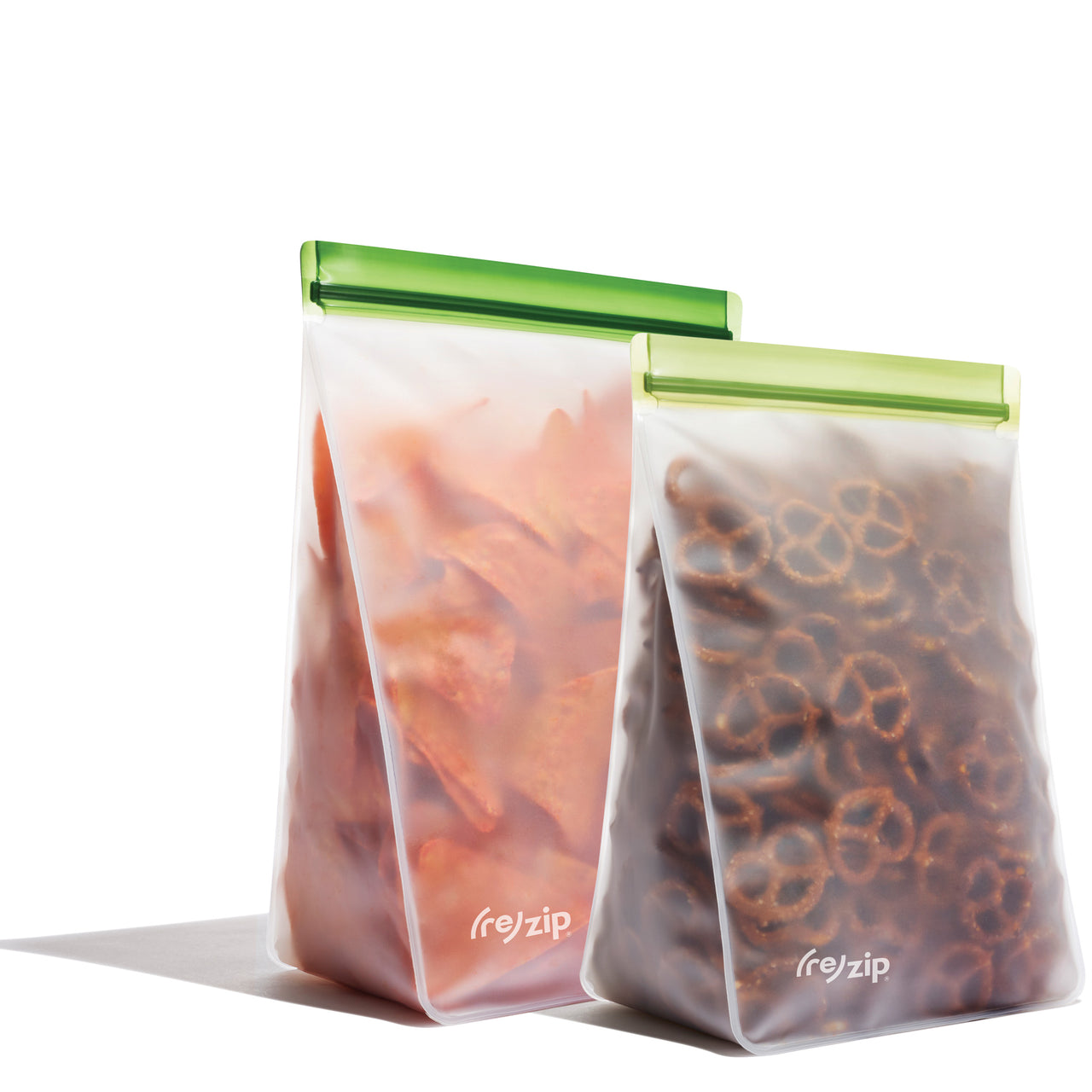 reusable pantry and refrigerator storage bags – large transparent bags for bulk grains, cereal, frozen fruit – airtight, leakproof, freezer-safe, eco-friendly