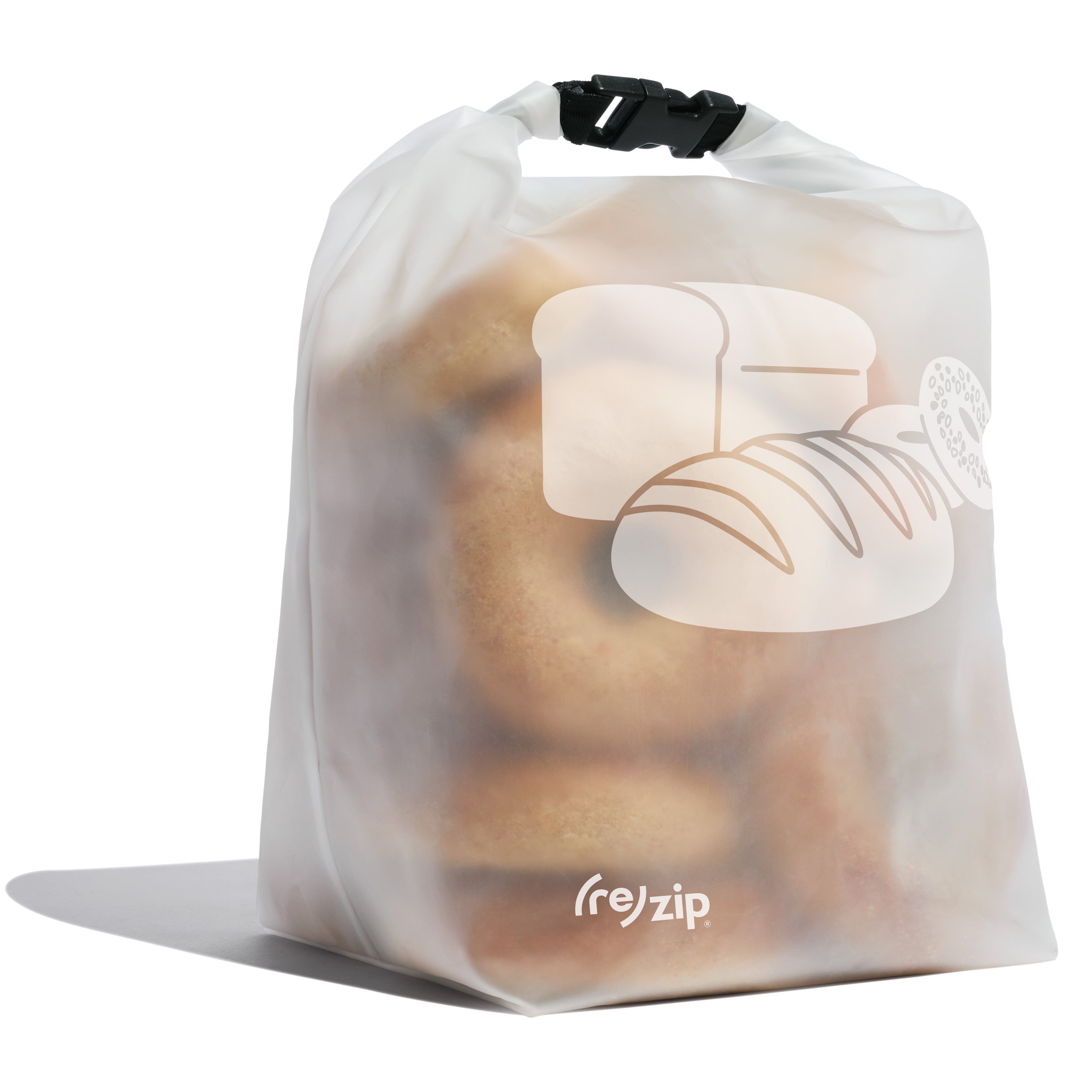 Reusable bread and pantry storage bag – 39-cup capacity bag for bread, bagels, muffins, rolls, and pastries – freezer-safe, durable, eco-friendly