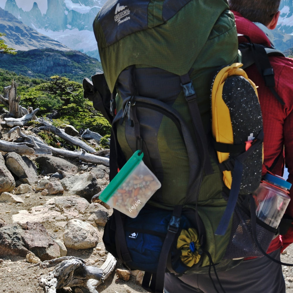 On the go clip on carabiner bag for mouthguards, lip balm, air pods. Keeps your things organized and within reach.