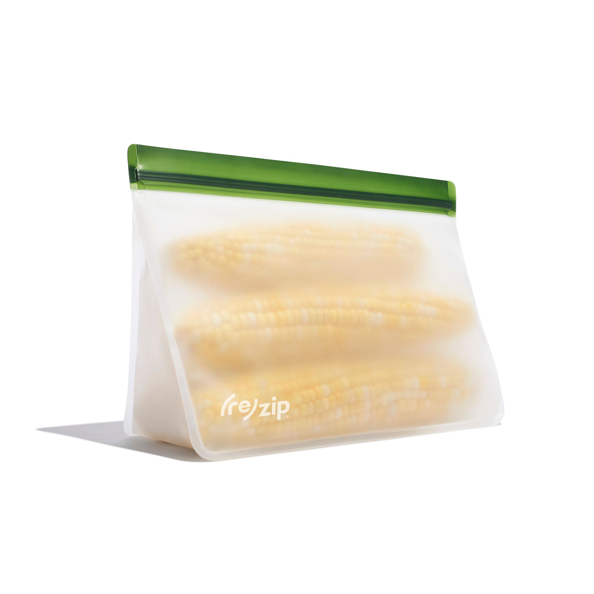 reusable leak proof freezer safe half gallon food storage bag large enough to fit corn great for on the go