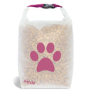 Large reusable dog food bag in Magenta – 40-cup capacity for multiple dogs, camping, boarding, and long getaways