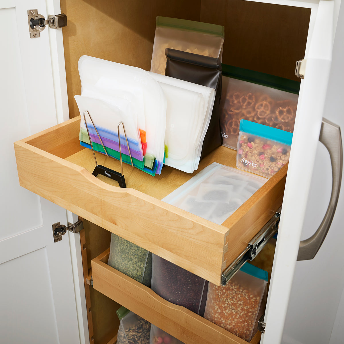 Reusable Half Gallon Storage Bag – Stand-Up (8 Cups) | Eco-Friendly ...