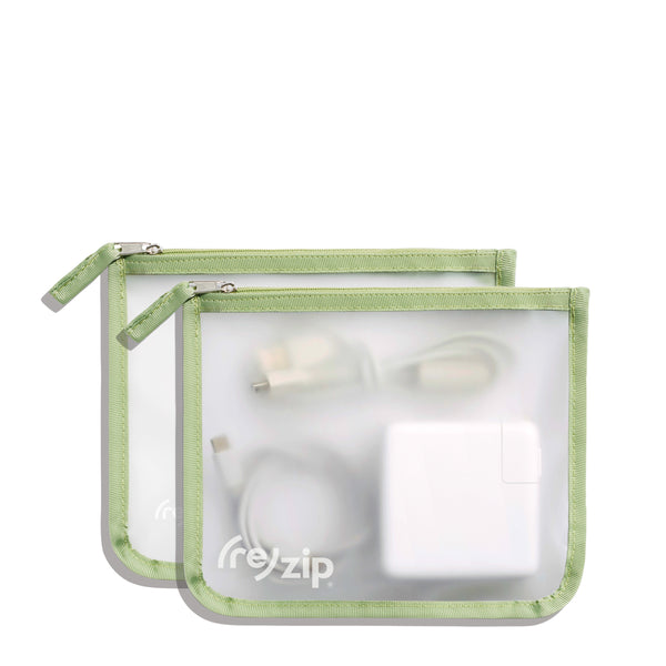 Reusable Medium Bag 2-Pack - Zippered