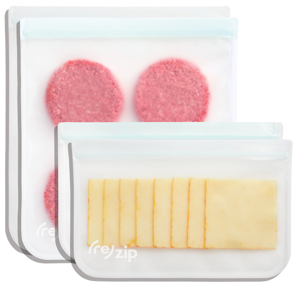 reusable gallon and half gallon bags for bbq and grilling