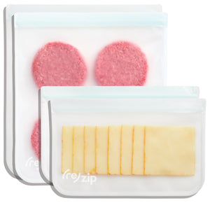 reusable gallon and half gallon bags for bbq and grilling