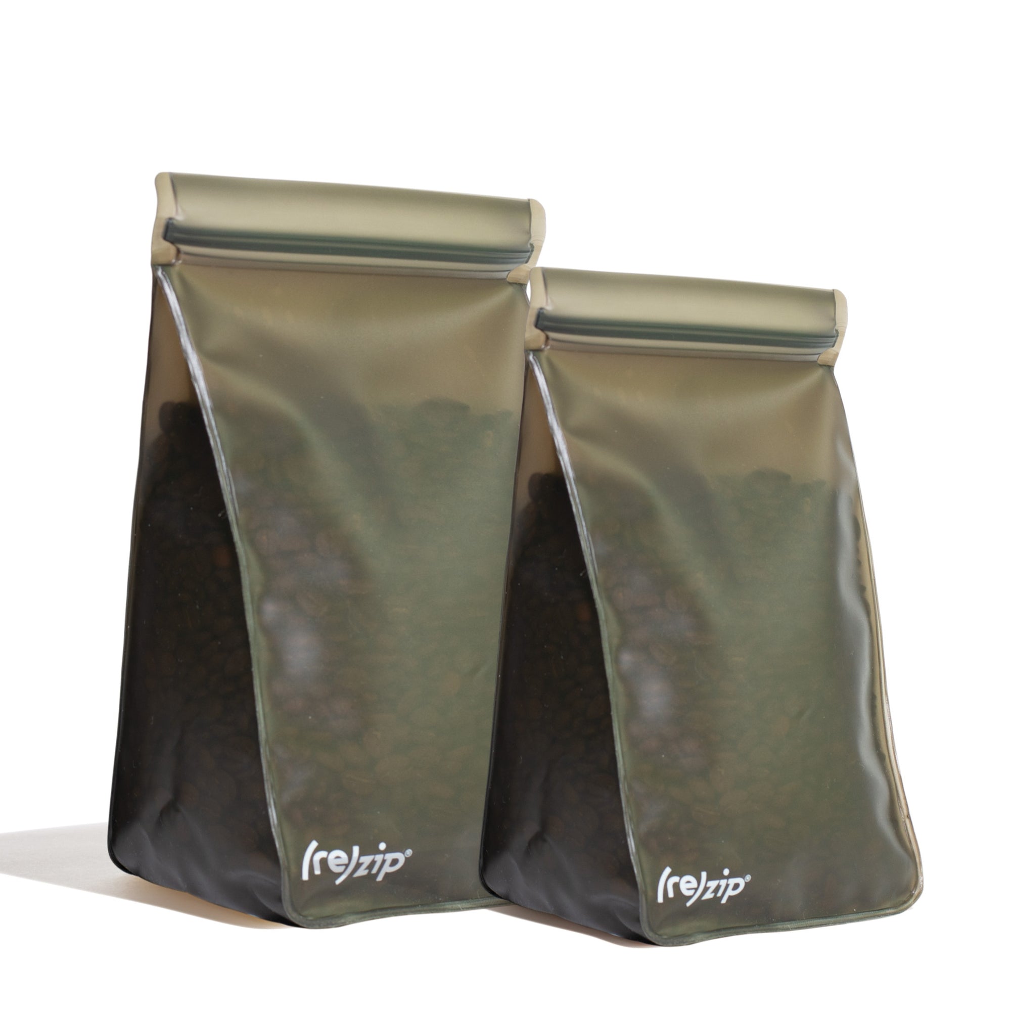 reusable coffee bags - airtight keep beans fresh, great for bulk bins, lightweight for easy transport and on the go