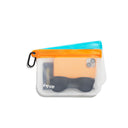 Take me with you leakproof waterproof camping, on the go travel kit, snacking with carabiner