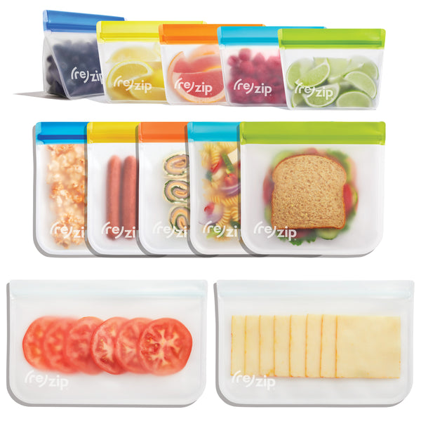back to school kit with sandwich, snack, deli and chesse bags for on the go lunches at school and work
