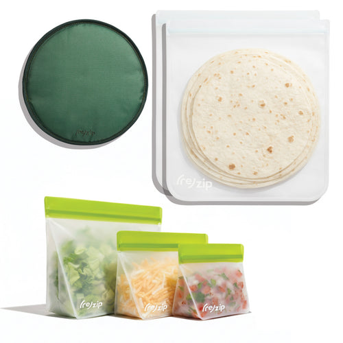 Taco Kit Set Reusable Soft Taco Kit 6-Piece