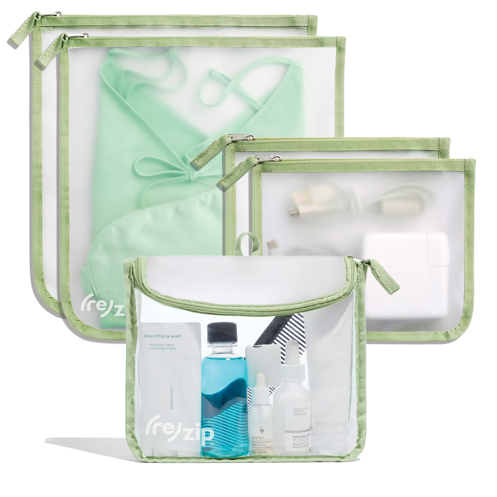 Reusable Travel Organization Kit