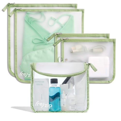 Reusable Travel Organization Kit