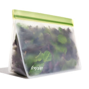 reusable leak proof freezer safe 8 cup pantry storage bag