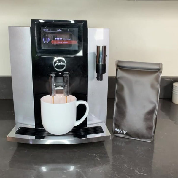 reusable coffee storage bags keeps beans fresh
