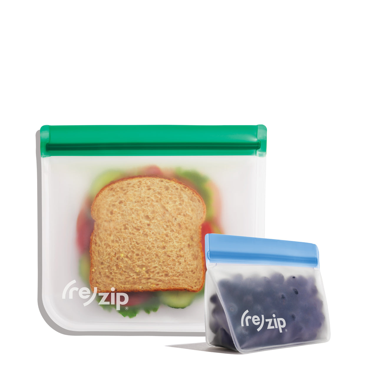 Lunch box essential reusable leakproof airtight sandwich and snack bag for school, picnics, playgrounds, on the go