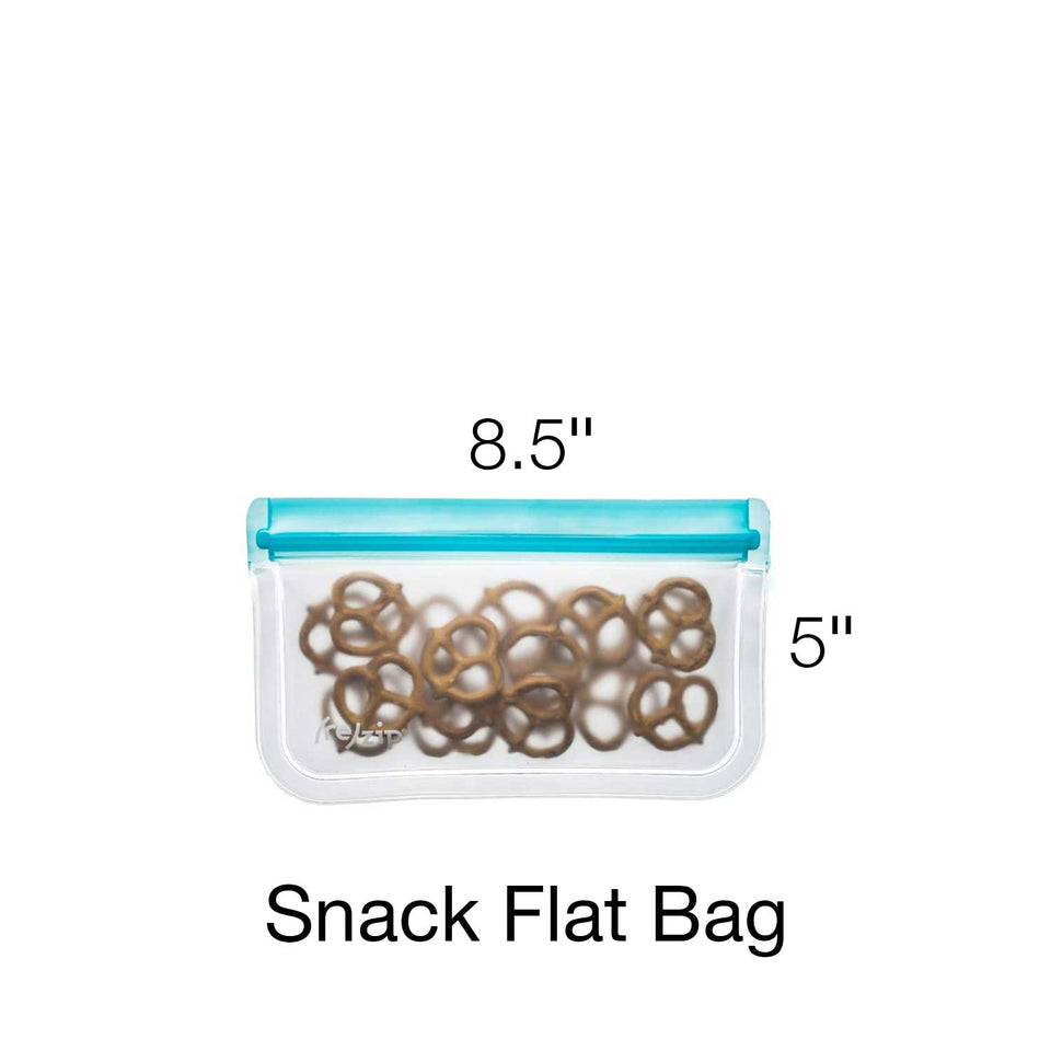 rezip Lay-Flat Lunch Leakproof Reusable Storage Bag 5-Pack