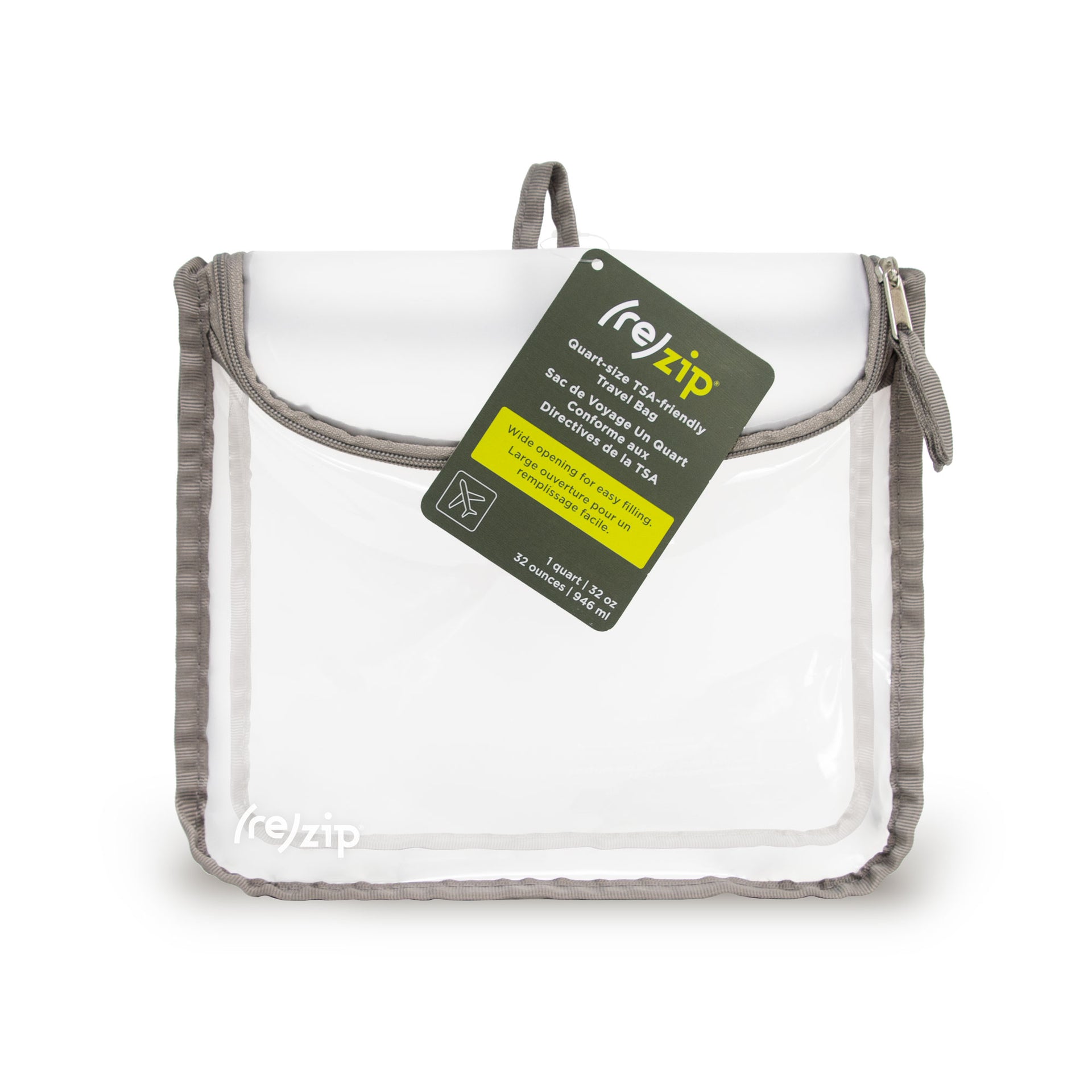 Plastic Bags, PEVA and Zipper Bags w/ Hang Loops