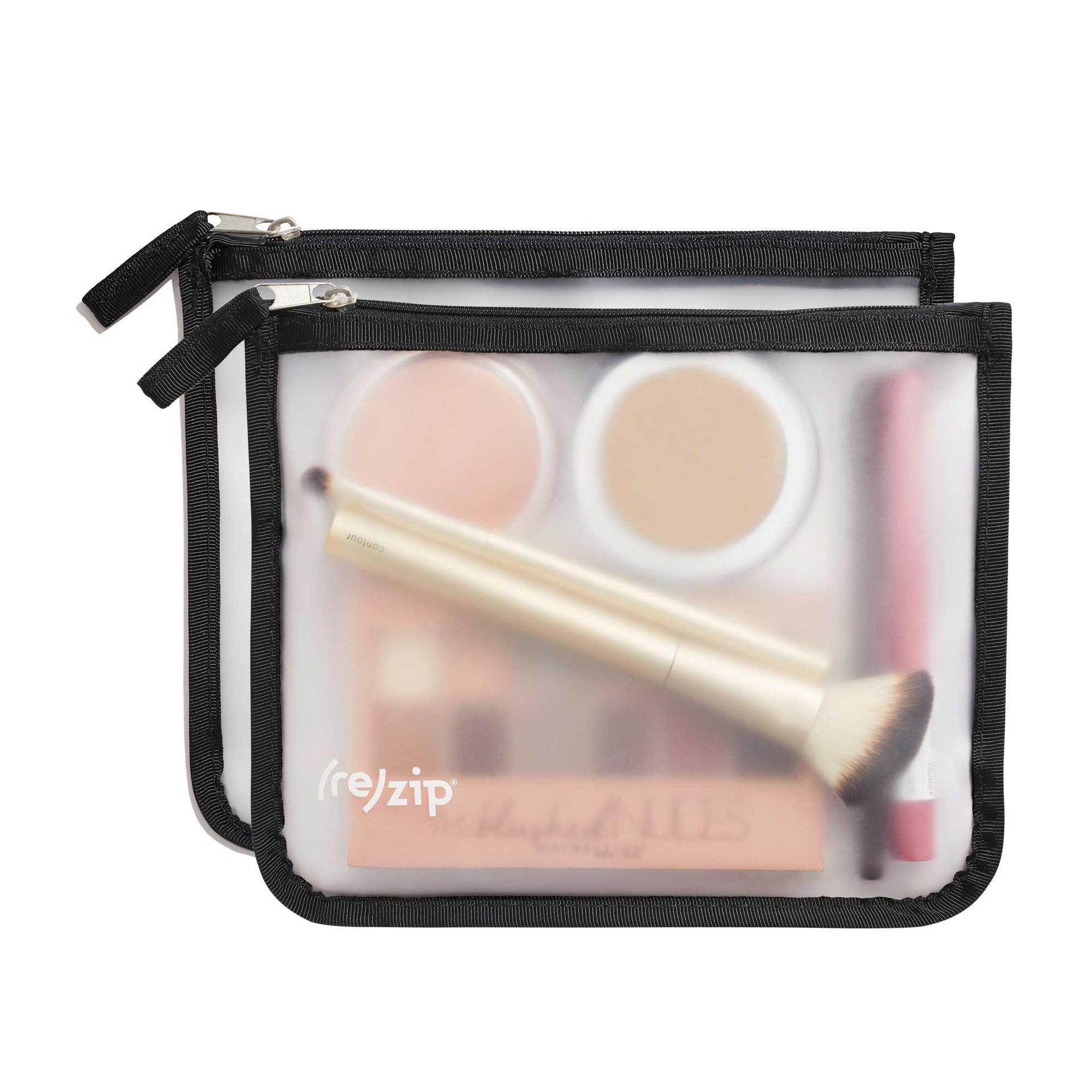 zippered medium bag great for makeup and on the go
