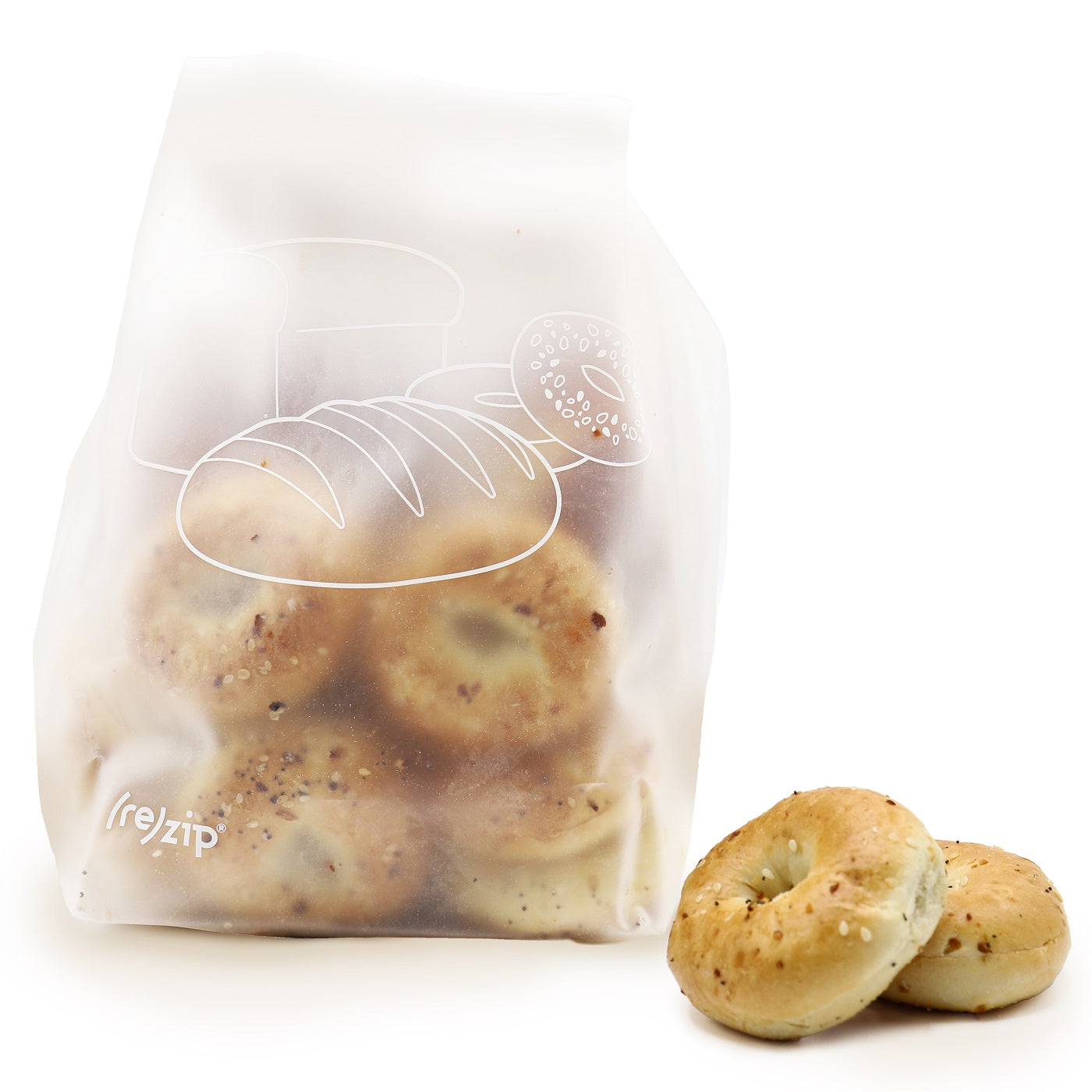 Roll Top Reusable Bread and Pantry Storage Bag