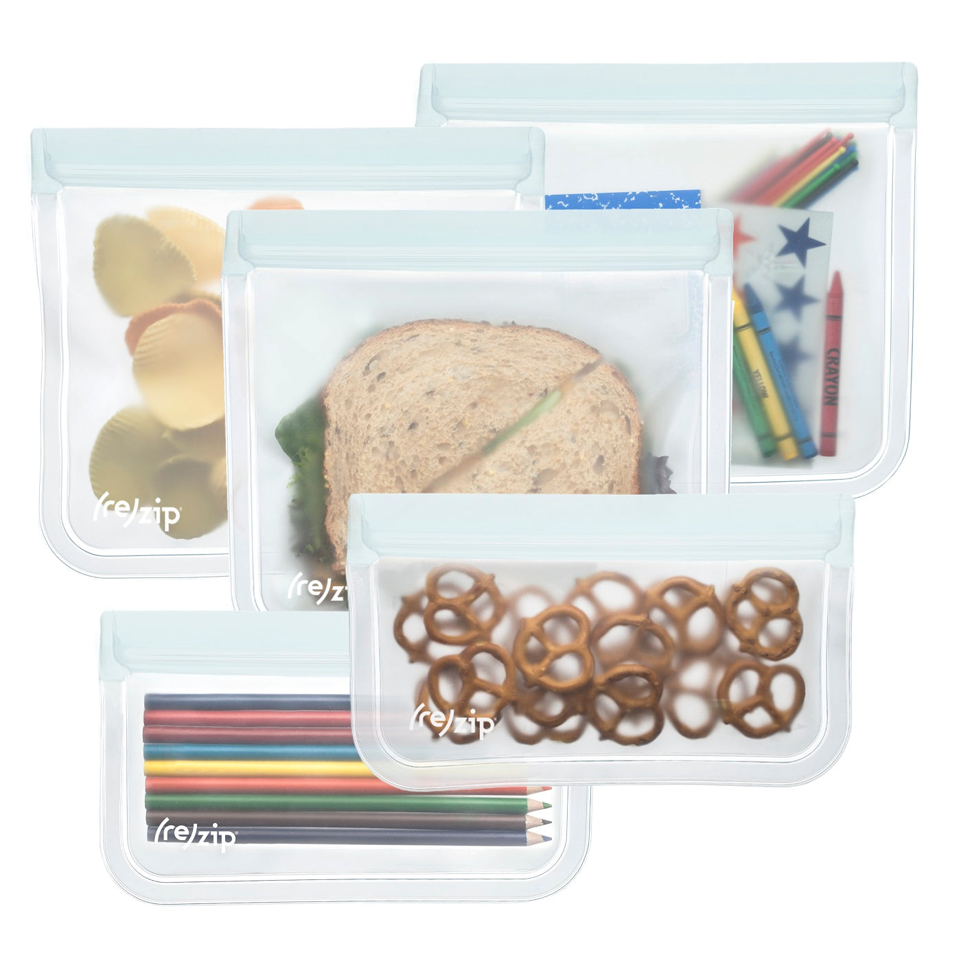 Reusable storage bags for food online