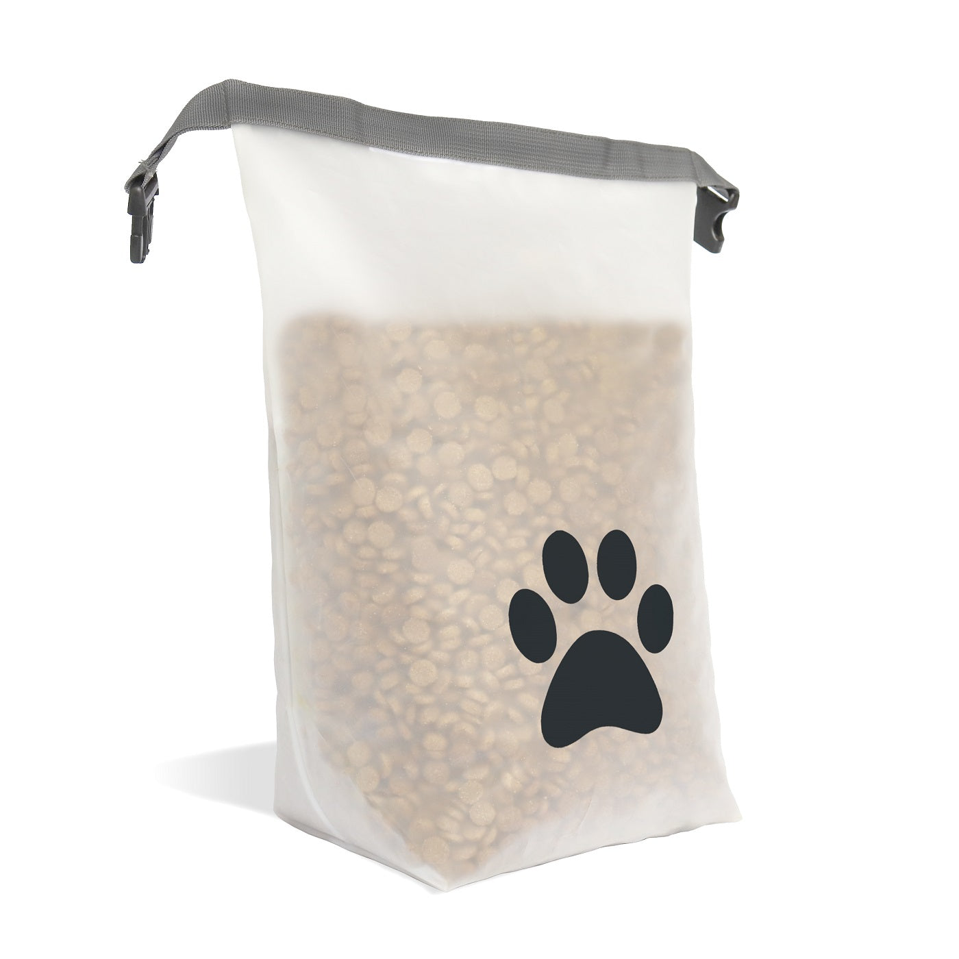 Dog food storage outlet bag