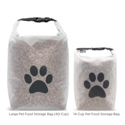 (re)zip Pet Food Storage Containers / Kibble Carrier / Dog Food Containers for your travel or at home needs.