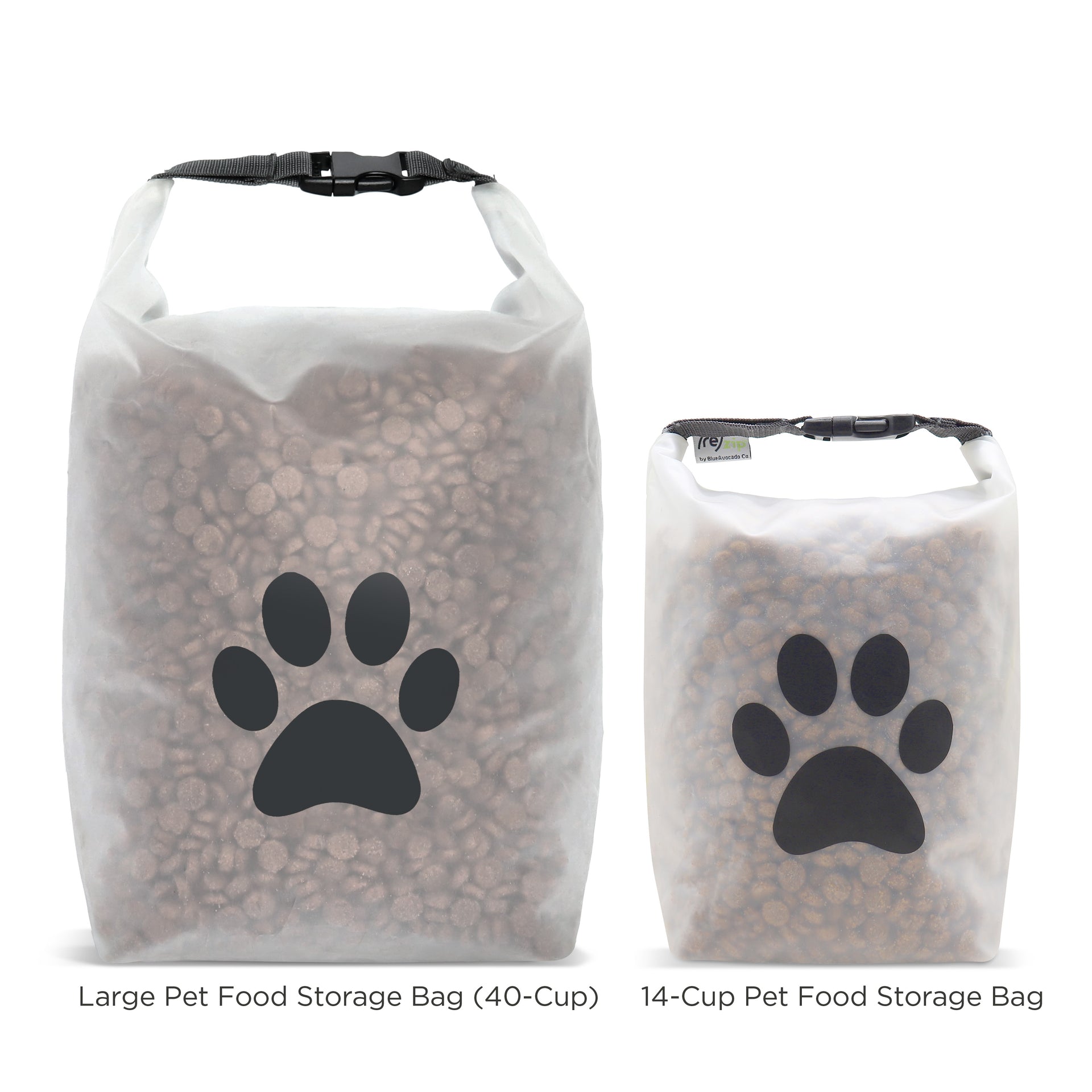 Pet Food Storage Containers / Kibble Carrier / Dog Food Containers for travel or at home